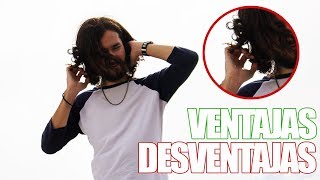 Ventajas y Desventajas de tener el CABELLO LARGO hombres [upl. by Armington]