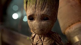 Guardians Of The Galaxy Vol 2 Best Scenes  Baby Groot Best Moments [upl. by Nauqaj]