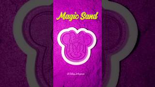 DIY Minnie Mouse Magic Sand shorts minnie satisfying art dibujarteymas [upl. by Grace]