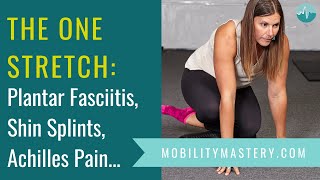 How to Relieve Plantar Fasciitis Shin Splints Achilles Pain and Compartment Syndrome [upl. by Skoorb]