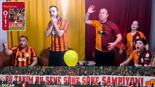 HÜSRANA UĞRADIK TÜM AİLE GALATASARAY FENERBAHÇE MAÇINI İZLEDİK GALATASARAY 0 FENERBAHÇE 1 MAÇ ÖZETİ [upl. by Mohr206]