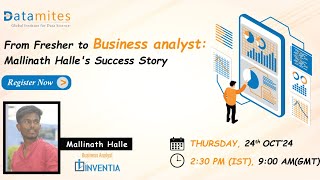 From Fresher to Business Analyst Mallinath Halles Success Story [upl. by Venezia796]