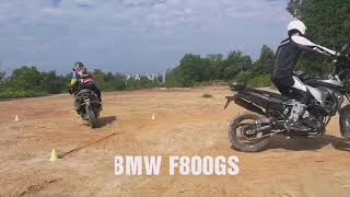 BMW F800GS Off Road Training [upl. by Assir]