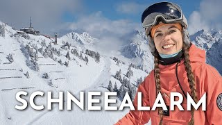 Neuschnee in OberstdorfKleinwalsertal Der beste Skitag der Saison [upl. by Jahncke]