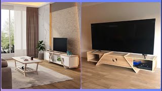 😍 Mueble Estilo Nórdico para TV  Mesa de Madera Para TV Armable [upl. by Ardnwahsal]