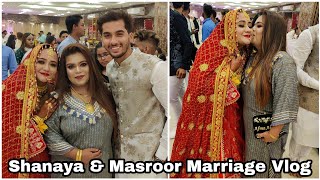 Shanaya Khan amp Masroor Marriage Vlog [upl. by Bouldon]