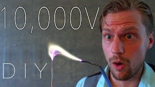 Super Simple DIY 10000v AC Supply [upl. by Portuna253]