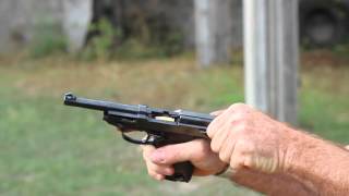 Shooting the Walther P38 pistol [upl. by August]