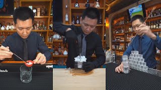 Amazing Bartender Skills  Cocktails Mixing Techniques At Another Level N004 [upl. by Roe]