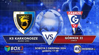 Transmisja meczu KS Karkonosze vs Górnik II Zabrze [upl. by Rosane444]