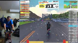 Zwift Workouts  2  And 4 Mountains [upl. by Kudva]