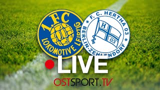 LIVE 1 FC Lok Leipzig vs Hertha 03 Zehlendorf  Regionalliga Nordost  SP13 [upl. by Annirac799]