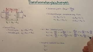 Transformatorgleichungen  Elektrotechnik [upl. by Vivica419]