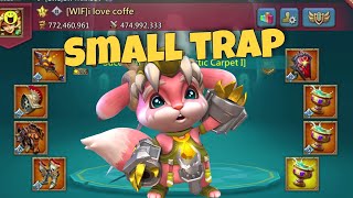 Lords Mobile  700m trap can capp FULL EMPEROR Ralling online targets Interesting moments [upl. by Vaclava]