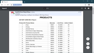 How to create RDLC Report in ASPNET Core  FoxLearn [upl. by Nev744]