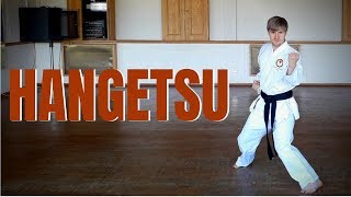 Hangetsu Shotokan Karate Kata [upl. by Lefton]