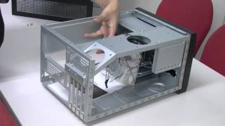 MicroATX PCケース Silverstone SST SG12Bプチレビュー [upl. by Minda]