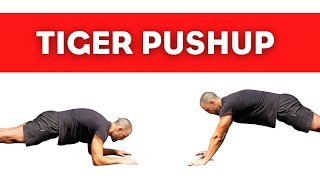 Tiger pushup  mini tutorial [upl. by Bensen611]