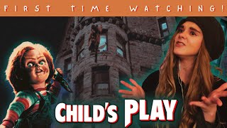 Childs Play 1988 ♦Movie Reaction♦ First Time Watching [upl. by Dannie]