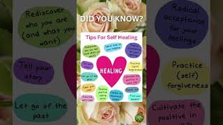 Tips For SelfHealing [upl. by Colwen]