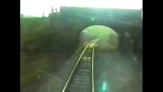 class 47 cab ride Rochdale to Miles Platting via Oldham Mumps 1992 [upl. by Onihc]