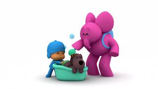 Lets Go Pocoyo Giving Loula a Bath [upl. by Yaron546]