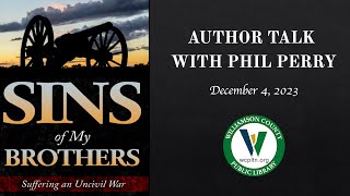 Author Talk with Phil Perry Sins of My Brothers [upl. by Ahsiakal]