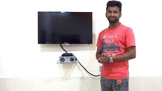 How to organize TV Wires  TV Cables at Home in Hindi  DIY [upl. by Ginny]