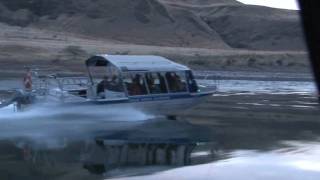 Snake Dancer Excursions  Twin Custom Weld Jet Boat [upl. by Hgielar531]