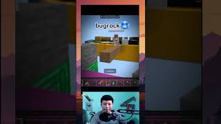 MINECRAFT JAVA VS BEDROCK shorts parati humor viral [upl. by Lienet341]