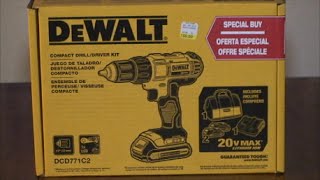 Power Tool Review Dewalt DrillDriver Kit [upl. by Ammann]