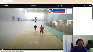 Racquetball Highlight  Kane v Andree Lets talk about it [upl. by Airehtfele]