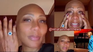 Towanda Braxton Celebrates Her Engagement amp Becomes Emotional That Traci Won’t Physically Be There [upl. by Atikat]