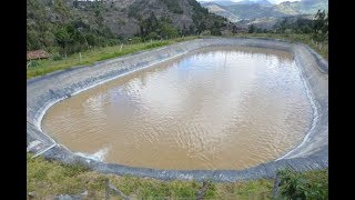 Reservorio para un recurso hídrico permanente  La Finca de Hoy [upl. by Flanders490]