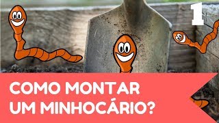 Tudo sobre Minhocário 01  Como construir seu minhocário [upl. by Otilopih]