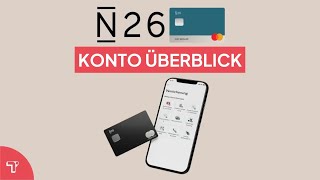 N26 Girokonto  Kurzübersicht der App [upl. by Agnese841]