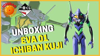 EVA  01 ICHIBAN KUJI UNBOXINGREVIEW NEON GENESIS EVANGELION PTBR actionfigures evangelion [upl. by Roarke]