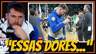 OLHA o que Luka Doncic FALOU sobre ter jogado as Finais da NBA no SACRIFÍCIO [upl. by Aidualc]