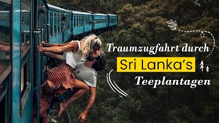 Traumzugfahrt durch Sri Lanka’s Teeplantagen [upl. by Esylla]