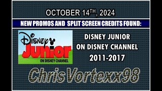 New Promos and Split Screen Credits Foundings 10142024 Disney Junior On Disney Channel 20112017 [upl. by Nnylsaj]