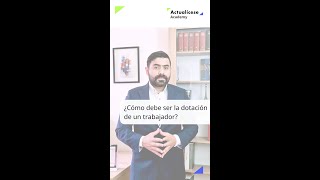 ✅ ¿Cómo debe ser la dotación de un trabajador [upl. by Eimmat]