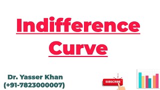 Indifference Curve  IC  Indifference Curve Meaning  Ordinal Utility  Indifference Curve Means [upl. by Westleigh]