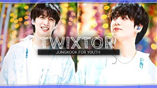 JUNGKOOK FOR YOUTH FANCAM  TWIXTOR CLIPS  4k sharpen  hd quality [upl. by Amsirhc264]