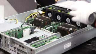 FUJITSU Server PRIMERGY RX2540 M2 Videoflash [upl. by Finn]