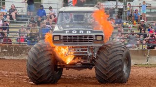 All Star Monster Truck Tour Freestyle Brooksville FL 192022 [upl. by Yadsnil710]