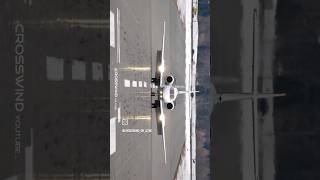 Hawker Beechcraft 800XP Mountain Landing 18022024 Samedan Airport H25B talamasca [upl. by Repmek]