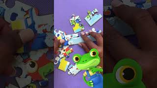 Geckos Car Wash Puzzle Can You Solve It  Geckos Garage  Truck Cartoons For Children shorts [upl. by Nerb]