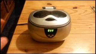 Brookstone Ultrasonic Cleaner [upl. by Ainessey]