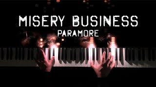 Paramore  Misery Business  Piano Cover [upl. by Atenik]