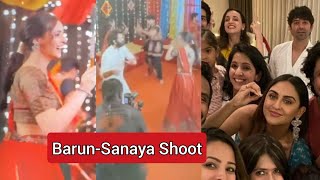 Sanaya Irani and Barun Sobtis Garba Dance For An Ad Iss Pyar Ko Kya Naam Doon Fans Go Crazy [upl. by Ahsahs]